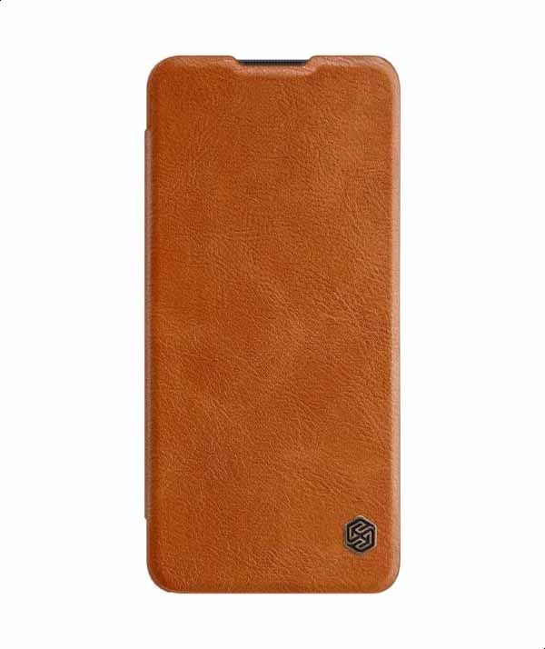 Nillkin Qin Leather Case For Oneplus Nord Brown - Image 2