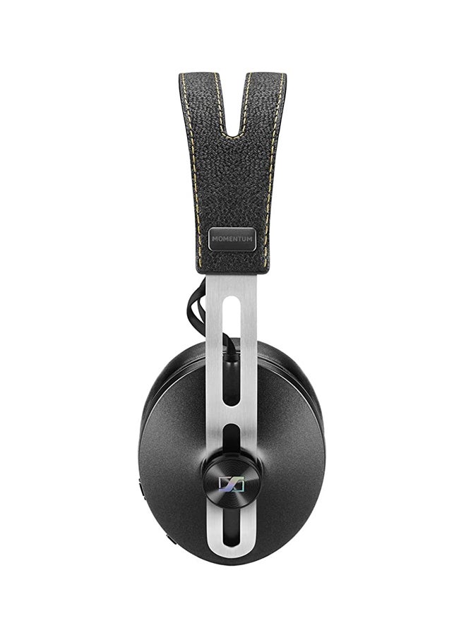 Sennheiser - Momentum 2.0 On-Ear Wired Headphones Black/Silver - Image 1