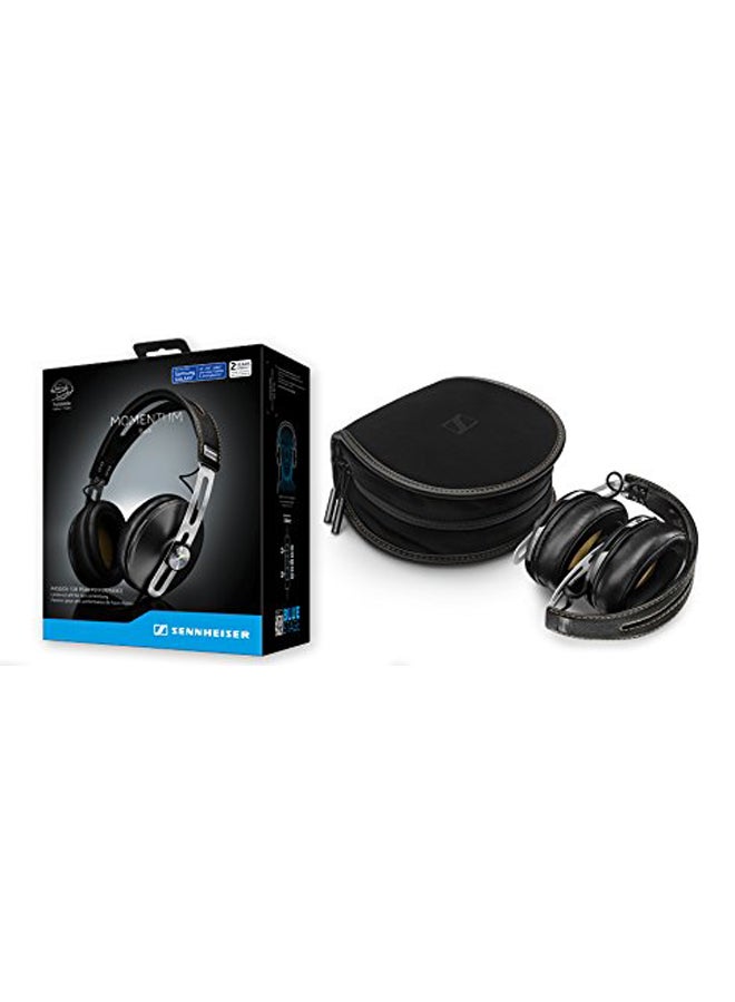 Sennheiser - Momentum 2.0 On-Ear Wired Headphones Black/Silver - Image 1