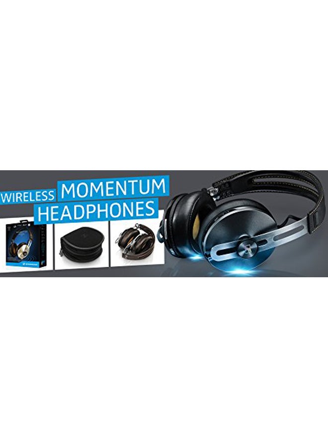 Sennheiser - Momentum 2.0 On-Ear Wired Headphones Black/Silver - Image 1