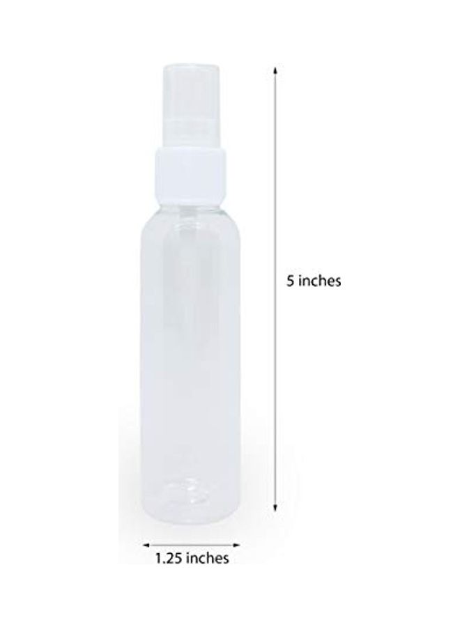 طقم زجاجات بخاخ فاين ميست مكون من 3 قطع أبيض/ شفاف - Image 3