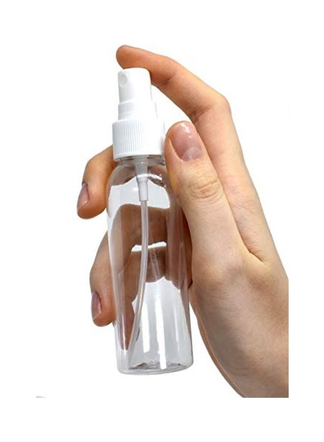 طقم زجاجات بخاخ فاين ميست مكون من 3 قطع أبيض/ شفاف - Image 4