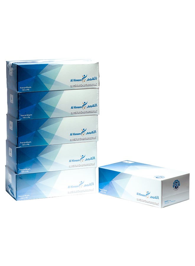 Al HIMAM FACIAL TISSUE 150x5PCS White