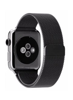 Jetech Replacement Steel Band For Apple Watch 42mm Black  - Image 2