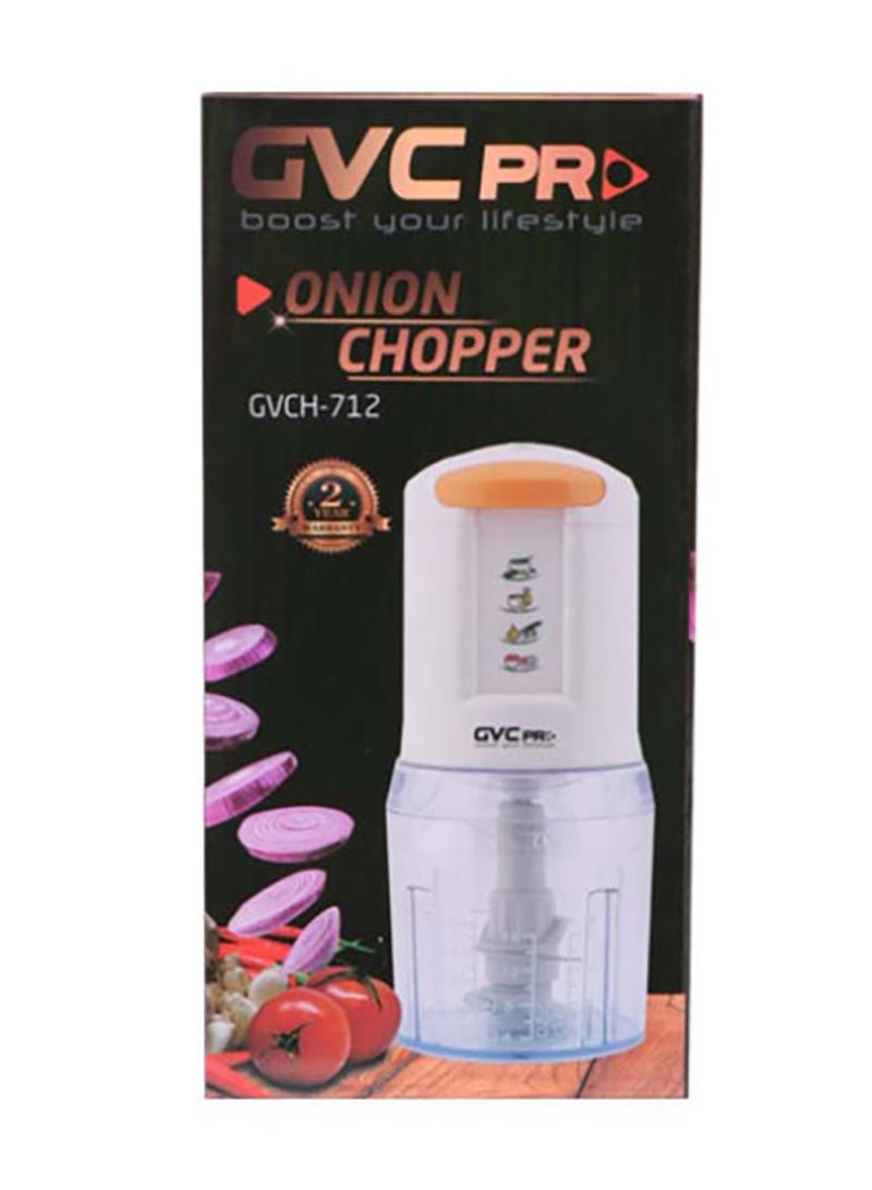 gvc pro Vegetable Chopper 0.5L 450W 0.5 L 450.0 W GVCH-712 White  - Image 3