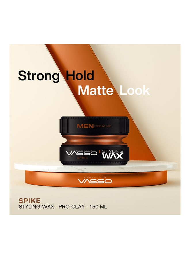 VASSO EVOLUTION - Spike Pro Clay Hair Wax 150ml - Image 1