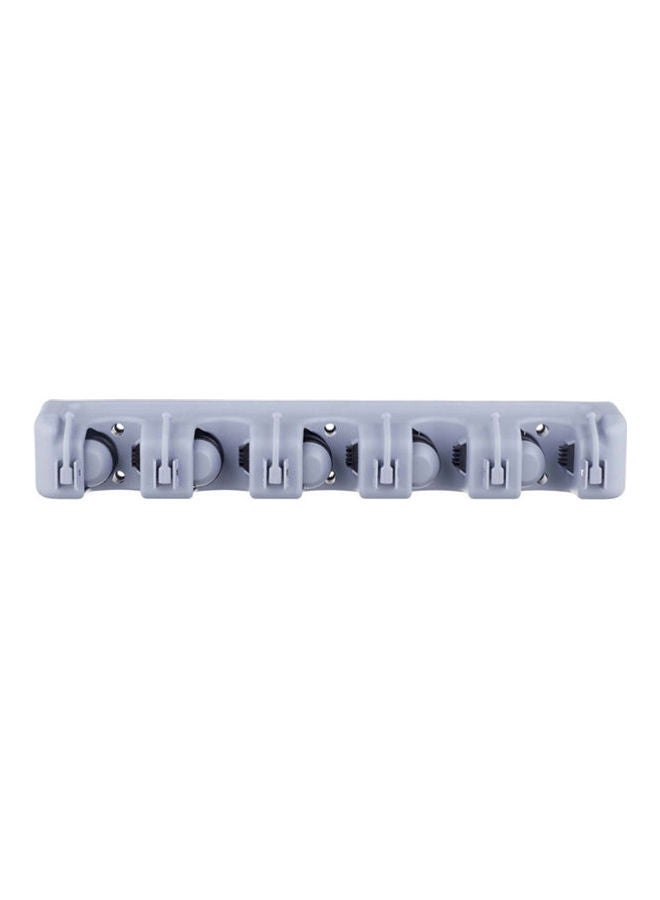 Plastic Brooms Holder Grey  - Image 1