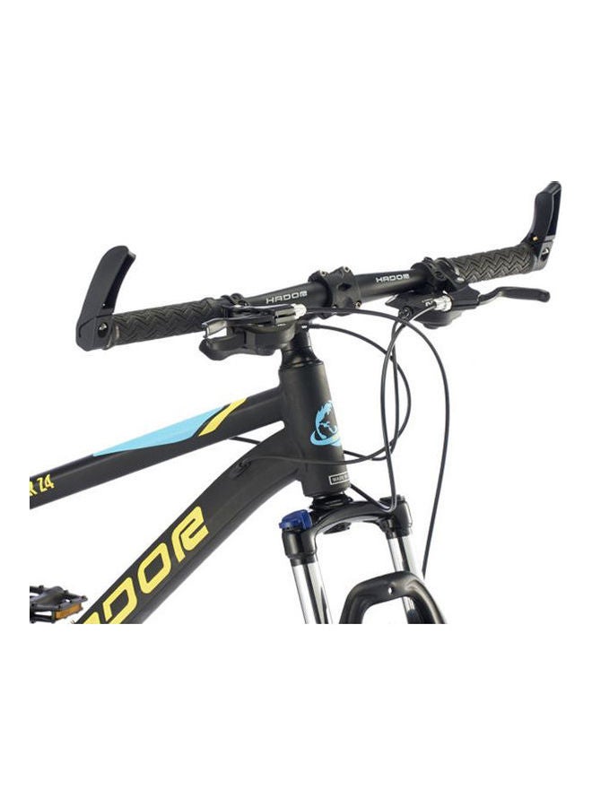 HADOR - Steer Mountain Bike, 21 Speeds - Black & Blue - Image 1