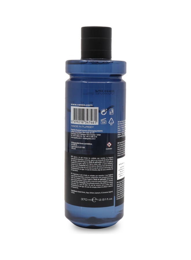 VASSO EVOLUTION After Shave Cologne - Platinum Black 370ml  - Image 2