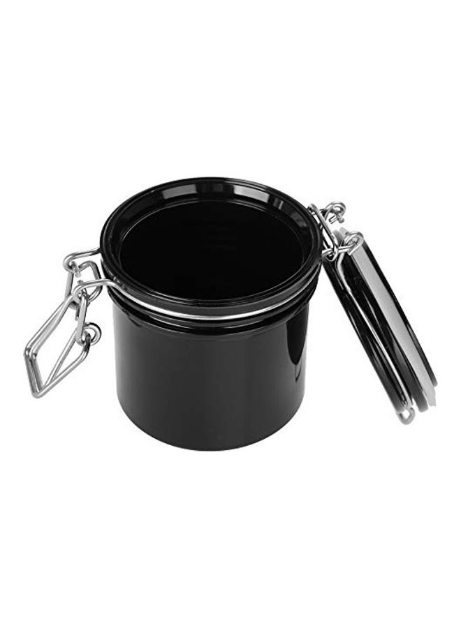 علبة تخزين لاصق لوصلات الرموش أسود/فضي - Image 3