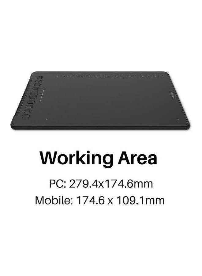 HUION INSPIROY H1161 Drawing Tablet Black  - Image 3