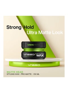 VASSO EVOLUTION Matte Head Hair Wax 150ml  - Image 3