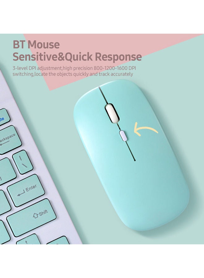 Generic Wireless Keyboard And Mouse Set White  - Image 3