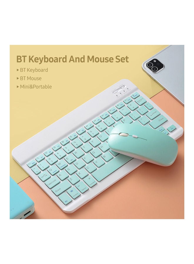 Generic - Wireless Keyboard And Mouse Set White - Image 1