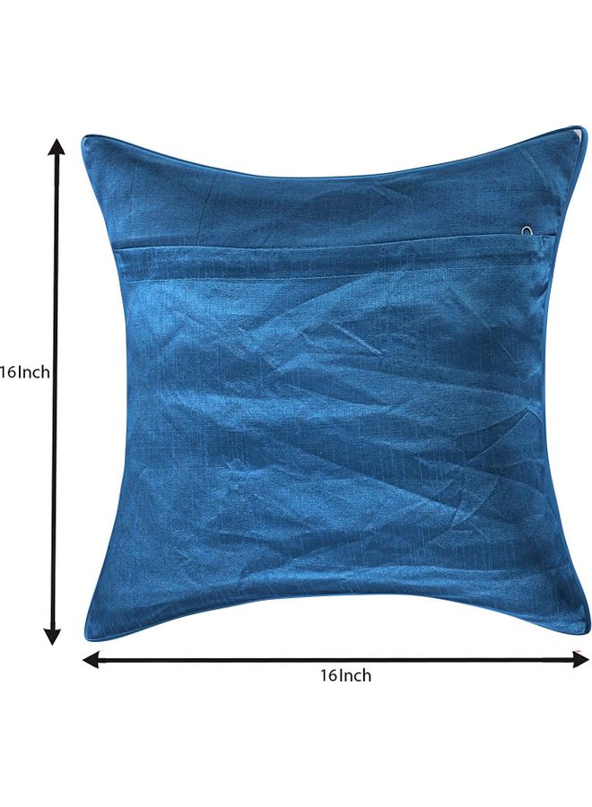 5-Piece Cushion Cover Set Blue 16x16inch - v1617189939/N45980156A_3