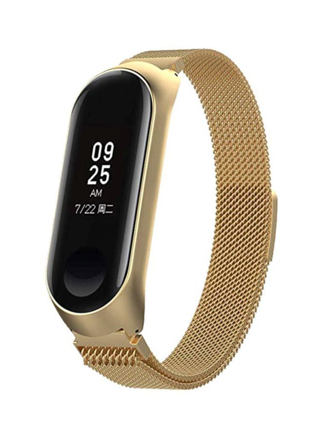 Voberry Replacement Band With Screen Protector For Xiaomi Mi Band 3 Gold  - Image 4