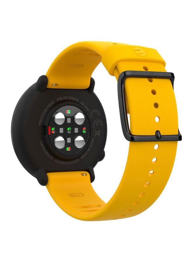 POLAR Ignite Silicone Wristband Yellow - Image 3