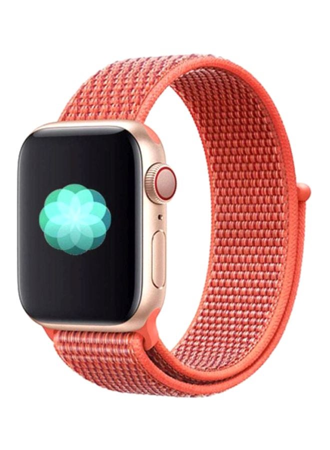 Ozone Replacement Band For Apple Watch Series 1/2/3/4 42mm/44mm Nectarine - Image 1