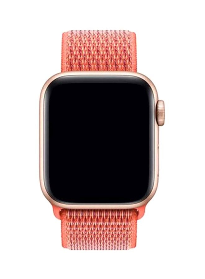 Ozone Replacement Band For Apple Watch Series 1/2/3/4 42mm/44mm Nectarine - Image 3