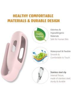 Fitbit Inspire Replacement Clip Soft Pink  - Image 1