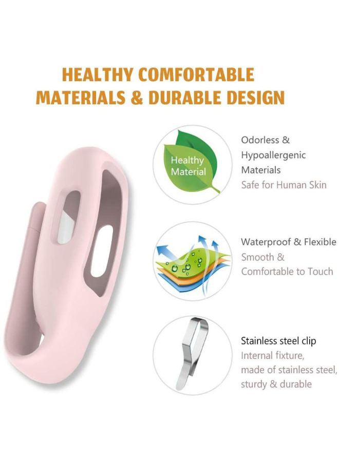 Fitbit Inspire Replacement Clip Soft Pink  - Image 1