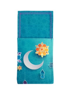 Alwan 6-Piece Ramadan Cutlery Holder Set Blue 21x9.5centimeter  - Image 2