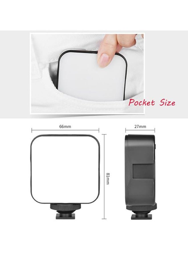 أندوير طقم مصابيح LED لتصوير الفيديو مكون من قطعتين أبيض - Image 5