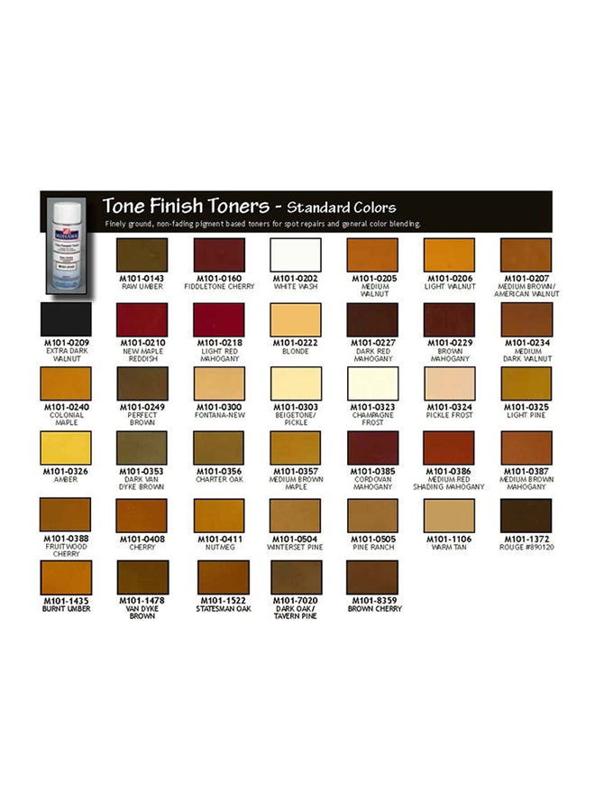 Mohawk Finishing Products - Tone Finish Toner - Premium Spray Paint For Wood - Non Fading - Fast Drying Extra Dark Walnut - Image 1