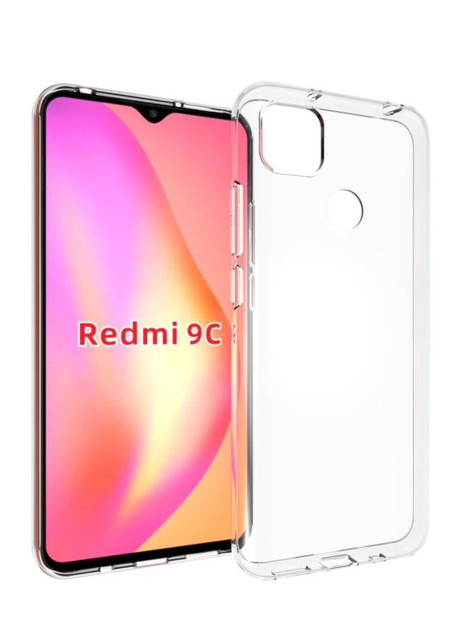 Generic Protective Case Cover for Xiaomi Redmi 9C Clear 