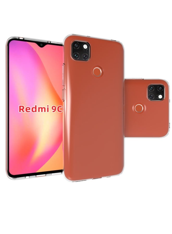 غطاء حماية واق لهاتف شاومي ريدمي 9C شفاف