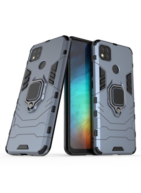Protective Case Cover for Xiaomi Redmi 9C Blue/Black