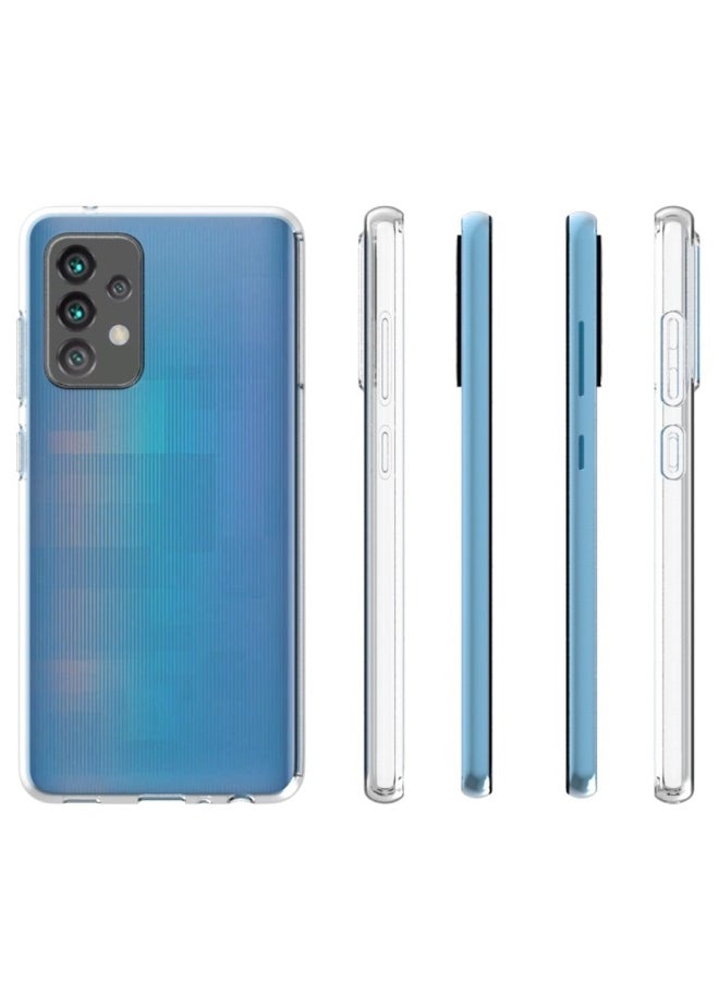 Protective Case Cover for Samsung Galaxy A52 5G Clear