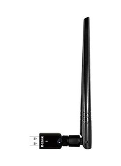 D-Link AC1200 Dual Band USB 3.0 Adapter with External Detachable Antenna Black  - Image 1