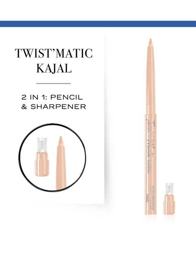 BOURJOIS PARIS Pencil Kajal Twist Matic Eyeliner 04 Beige Des Sables 04 Beige des sables  - Image 3
