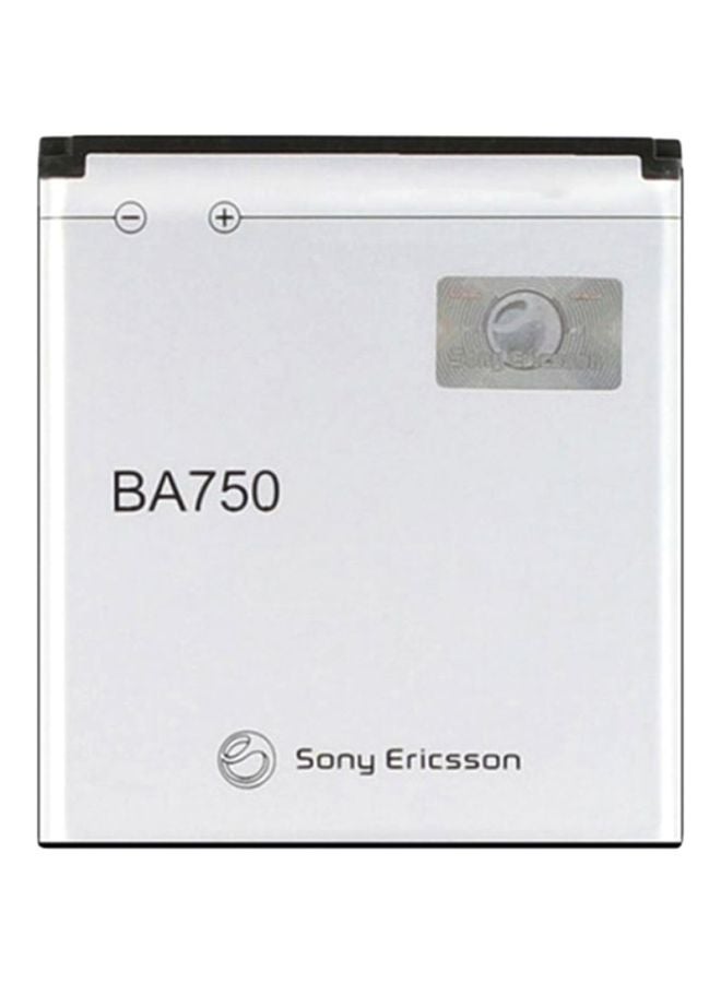 Sony 1500.0 mAh BA750 Replacement Battery For Sony Ericsson Silver 