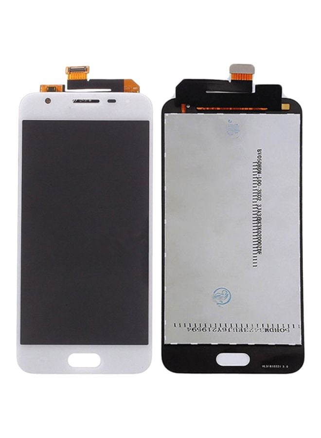 Samsung - Replacement LCD Touch Screen For Samsung Galaxy J5 Prime G570 White/Black - Image 1