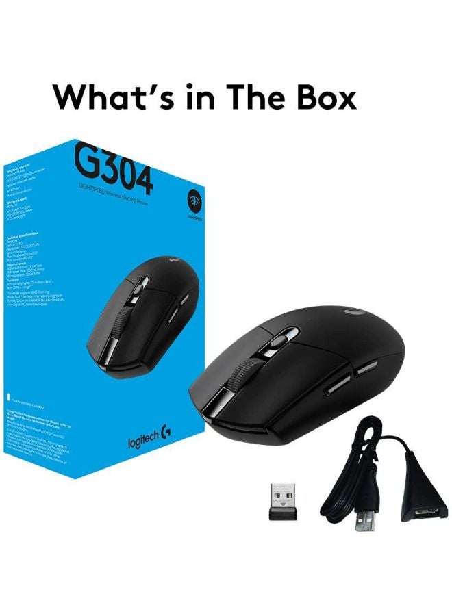 Logitech - Sensor Programmable Wireless Gaming Mouse Black - Image 1