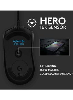 Logitech G403 Hero Wired Gaming Mouse  - Image 2