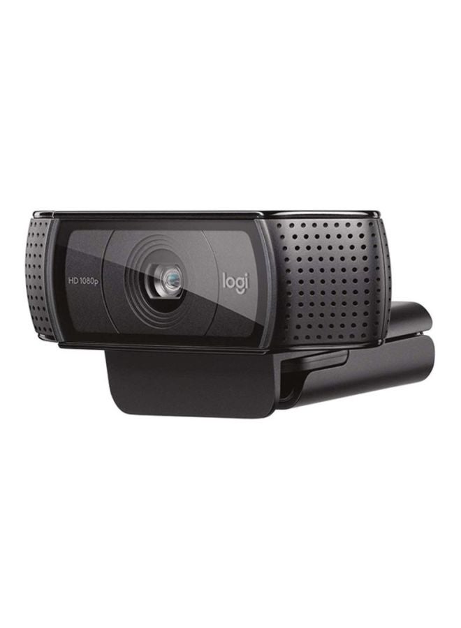 Logitech - C920 1080p HD Video Calling and Recording Webcam – 960-001055 Black - Image 1