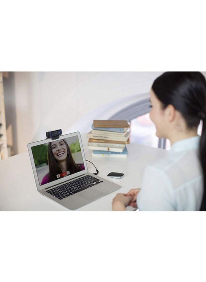 Logitech - C920 1080p HD Video Calling and Recording Webcam – 960-001055 Black - Image 1