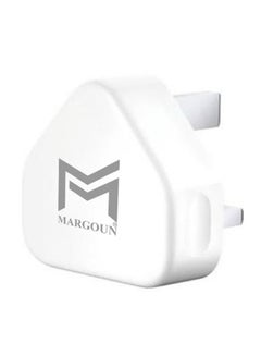 MARGOUN Wall Charger 5W USB Power Adapter with Lightning Cable for iphone 13 White  - Image 5