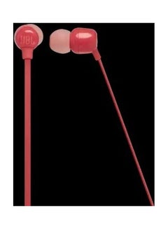 جي بي إل سماعة أذن داخلية Tune 115Bt بخاصية البلوتوث وبتحكم في مستوى الصوت أحمر  - Image 2