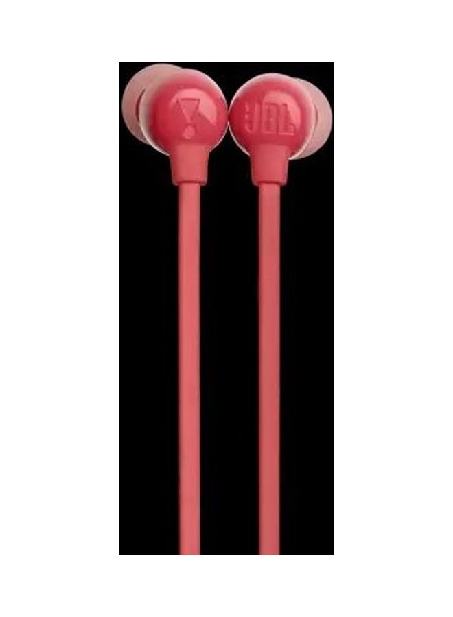 JBL Tune 115Bt Bluetooth In-Ear Headphones In-Ear Headset, Volume Control Red  - Image 4