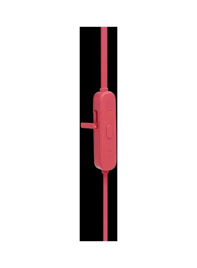 JBL Tune 115Bt Bluetooth In-Ear Headphones In-Ear Headset, Volume Control Red  - Image 5