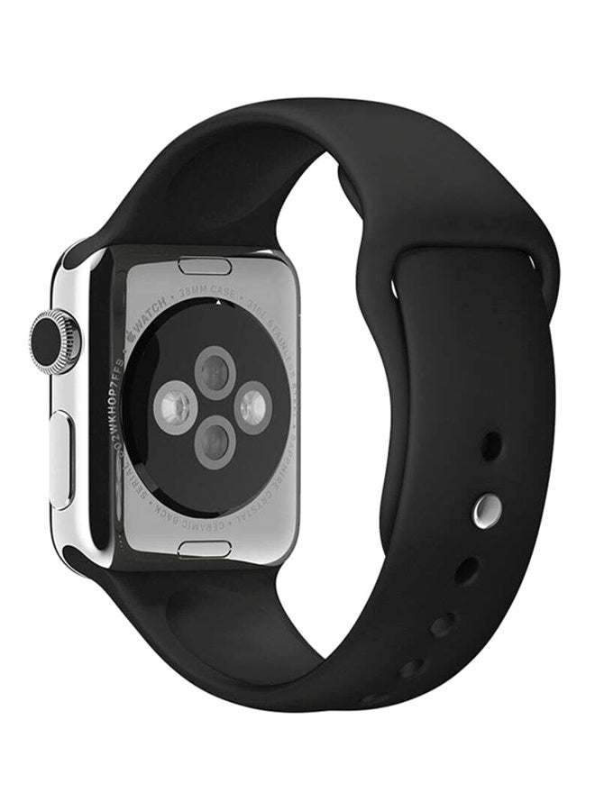 Replacement Watch Band For Apple Series 3/2/1 Black