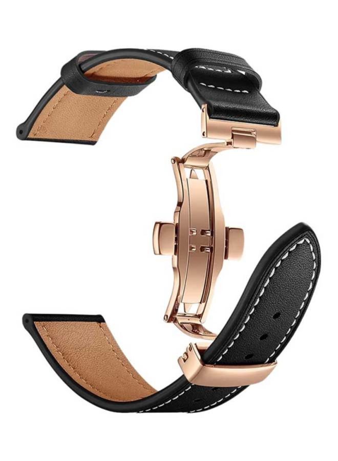 Voberry Replacement Band Strap For Apple Watch 4 40mm Black/Gold - Image 3