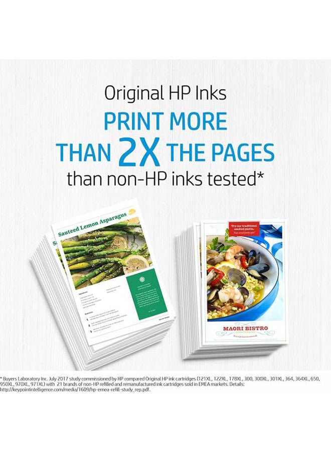HP 122 Original Ink Cartridge Set 122 Black/Tri-colour  - Image 4