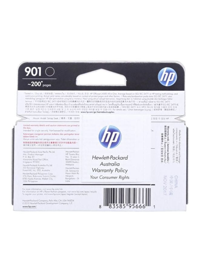 HP 901 OfficeJet Original Ink Cartridge Black  - Image 4