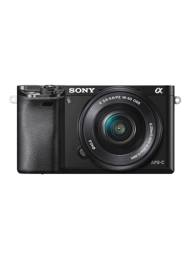 Alpha a6000 Mirrorless Digital Camera with 16-50 mm Lens 24.3MP (Black)