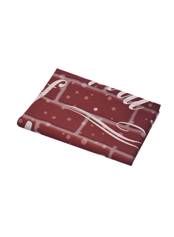 ANDOER Christmas Theme Printed Photography Background red/white/gold - Image 3